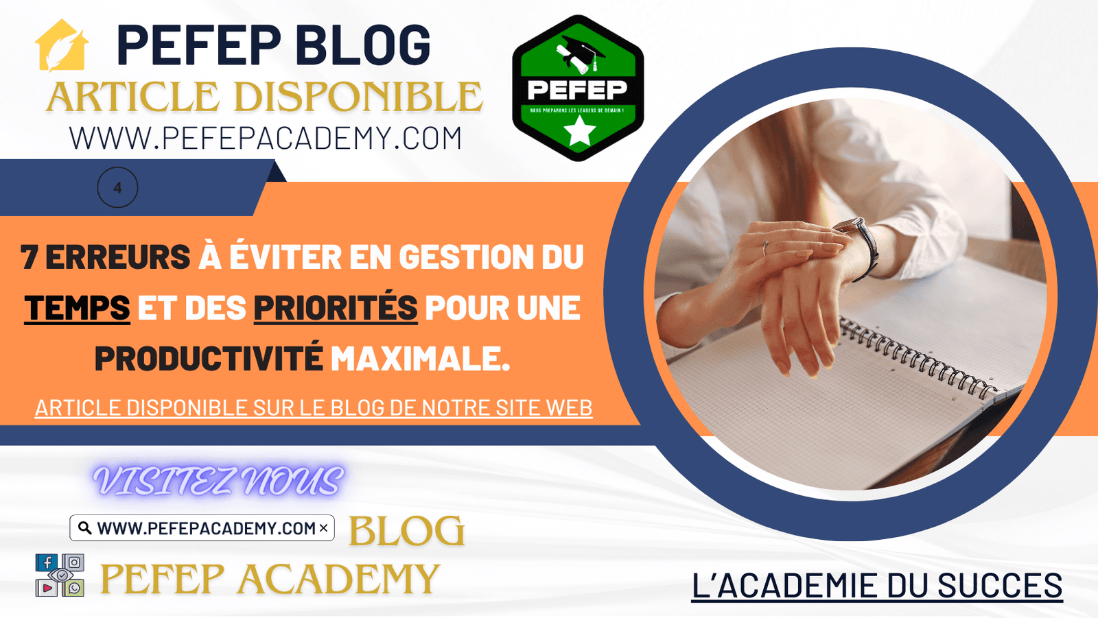 7 Erreurs à Éviter en Gestion du Temps et des Priorités pour une Productivité Maximale.