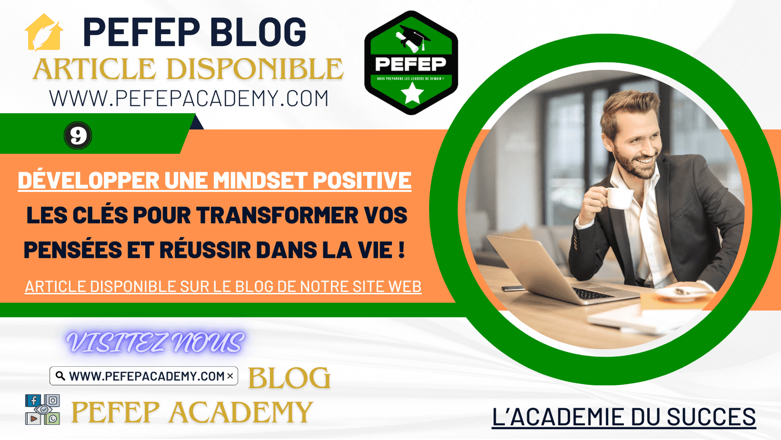 Développer une mindset positive: les clés pour transformer vos pensées et réussir dans la vie !