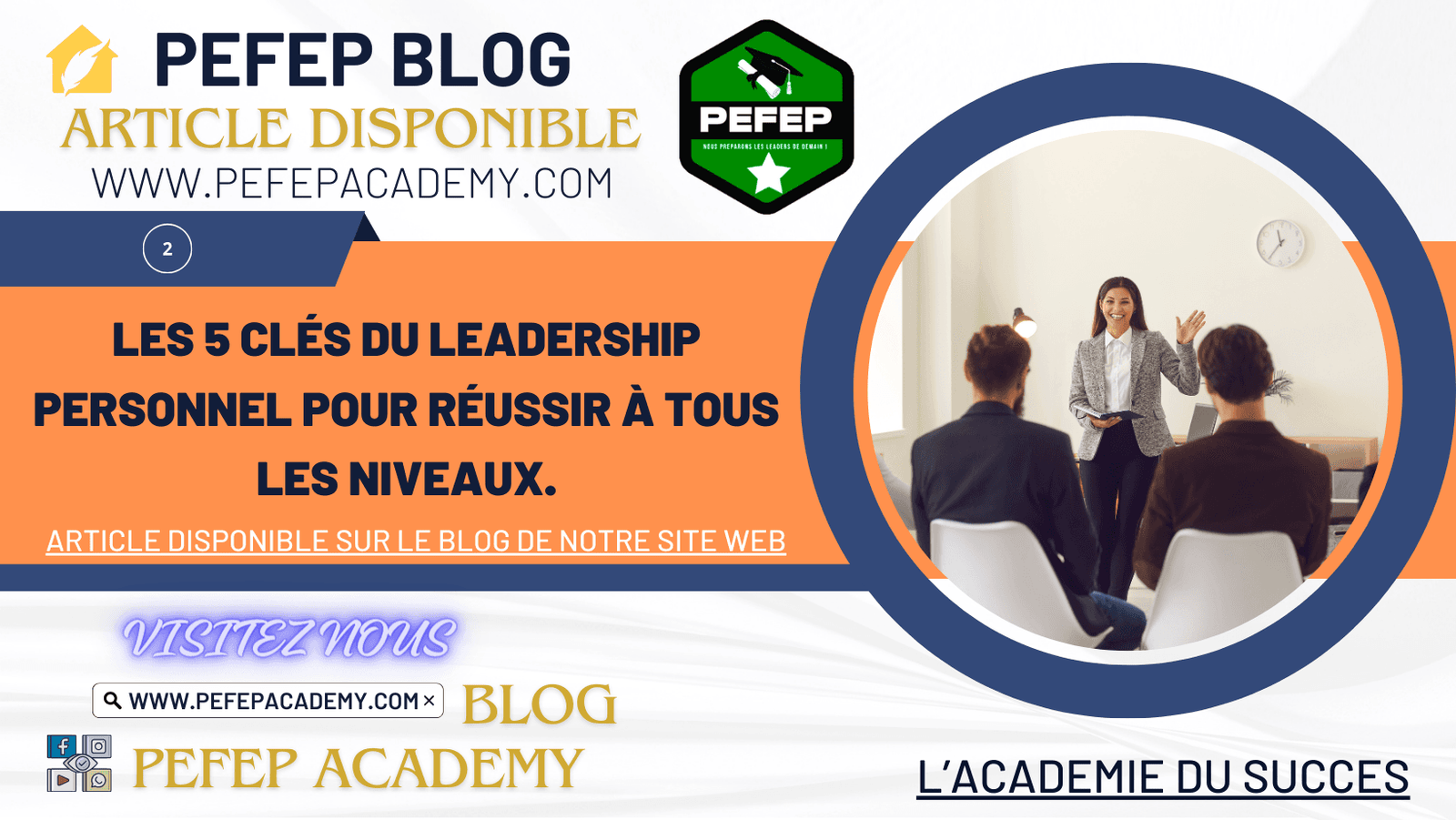 Les 5 Clés du Leadership Personnel pour Réussir à Tous les Niveaux.